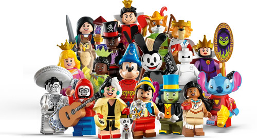 Lego disney series - series, minifigures