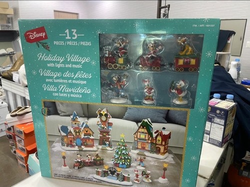 Villaggio natalizio disney - disney, con