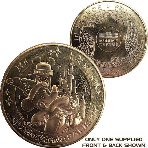 Disneyland paris gold coin - gold,