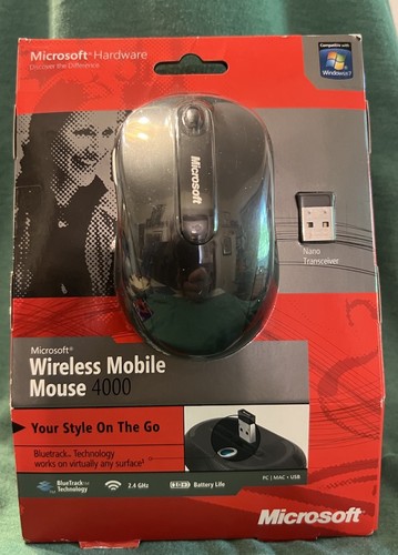 Mouse microsoft mobile 4000 - microsoft,