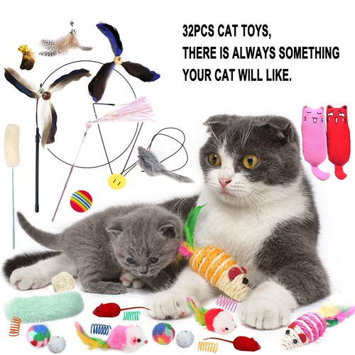 Kitten cat toys for indoor - kitten,