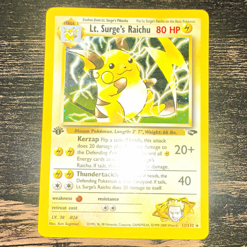 Tenente surge raichu - tenente,